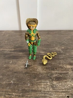 Vintage 1986 GI Joe SERPENTOR COBRA EMPEROR Hasbro Figure NICE FREE SHIPPING - Image 1 of 4