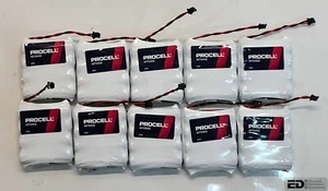 10 qty Duracell Procell Intense Style F 6V Power Door Lock Alkaline Battery - Picture 1 of 3