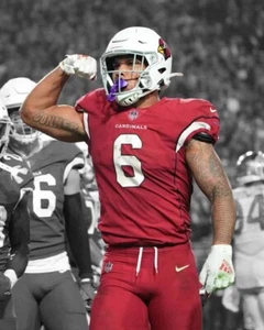 Arizona Cardinals JAMES CONNER Glossy 8x10 Photo Spotlight Print Poster - Picture 1 of 1