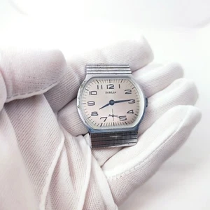⭐ Reloj de pulsera soviético vintage Pobeda mecánico 2602 15 joyas hecho en URSS años 80 - Imagen 1 de 11