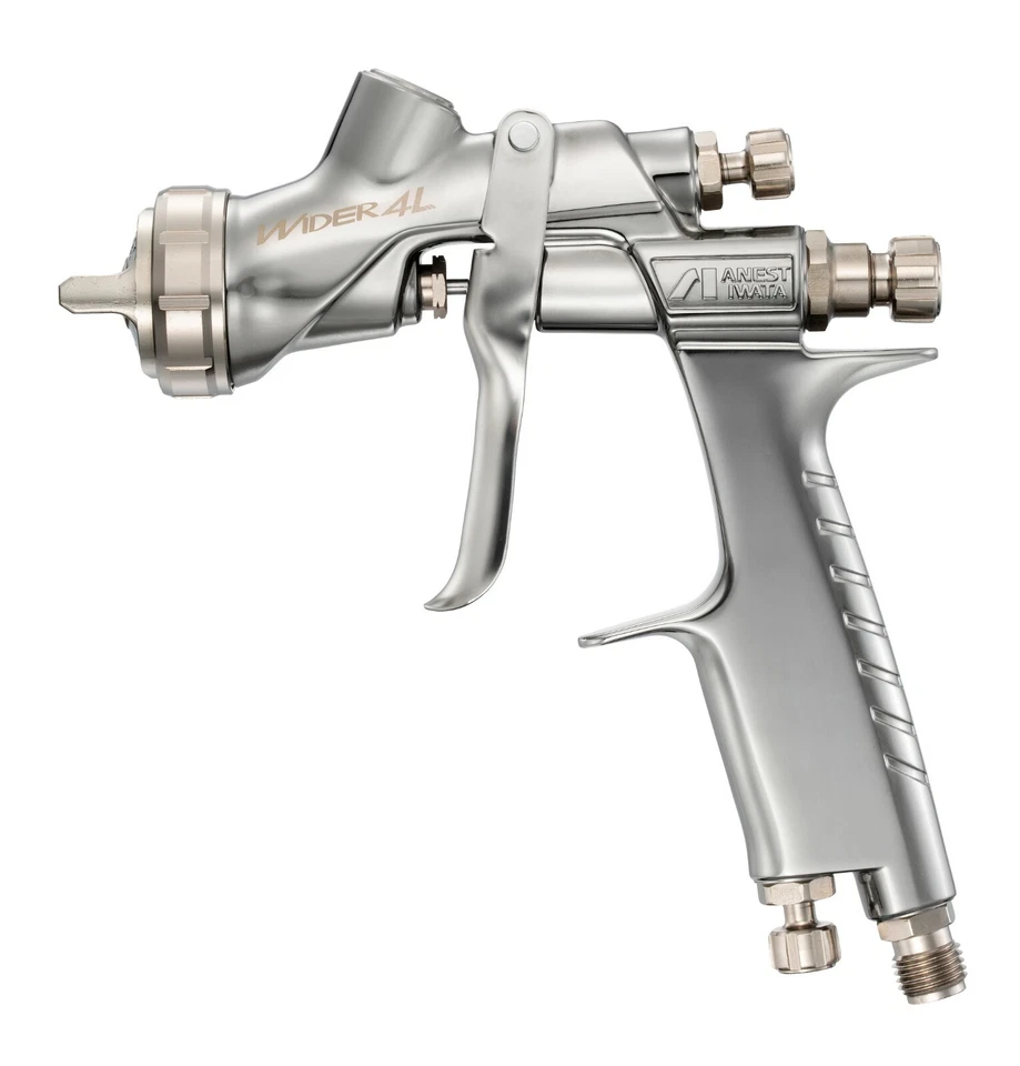Anest Iwata WIDER4L-V13J2 1.3mm no Cup successor LPH-400-134LV HVLP spray gun - Image 1 of 3