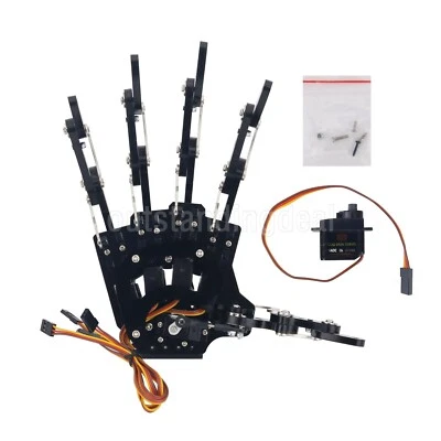 Mechanical Claw Clamper Gripper Arm Right Hand 5-Fingers with Servos for Robot - Image 1 of 4