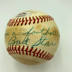 Bart Starr Signed Baseball "This Is Tough To Signed For A Football Coach" PSA - Picture 1 of 6