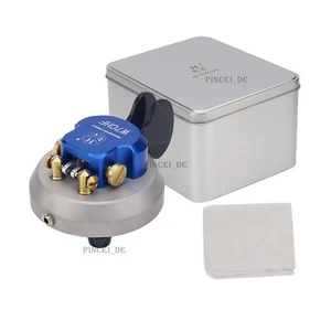 HEC Semi-Closed Telegraph Key Dual-Paddle CW Key Stainless Steel Morse Key - Picture 1 of 8
