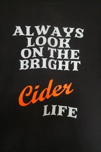 Always Look on the brighter CIDER Life - Maglietta - Foto 1 di 7