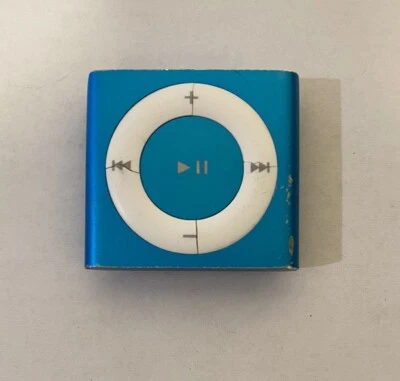 Apple iPod Shuffle 4th Generation Blue (2 GB) Works Great - Image 1 of 4