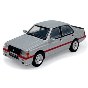1979 Mitsubishi Lancer EX2000 Turbo Model Car 1/64 Scale Diecast Toy Cars Silver - Picture 1 of 9