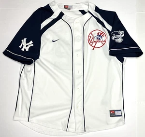 Nike Mens Size XL Deter Jeter #2 New York Yankees Authentic Sewn MLB Jersey - Picture 1 of 7