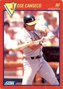 1989 Partitur #1 Jose Canseco - Bild 1 von 2