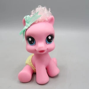 My Little Pony 2008 G3.5 Babies Newborn Cuties Pinkie Pie MLP Hasbro 3" Pink - Picture 1 of 6