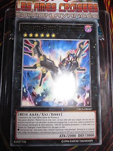 YU-GI-OH! RARE RAIDRAPTOR FAUCON REVOLUTIONNAIRE CROS-FR049 MINT NEUF - Picture 1 of 1
