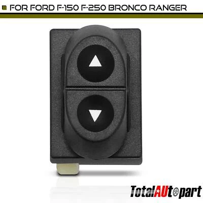 Interruptor de ventana eléctrica 2 piezas para Ford F-150 F-250 F-350 Ranger Bronco delantero o trasero Foto 1 de 4