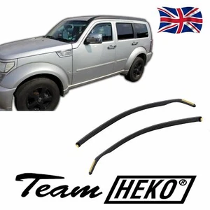 Heko Wind Deflectors For Dodge Nitro 2007-2012 2PC Tinted - Picture 1 of 7