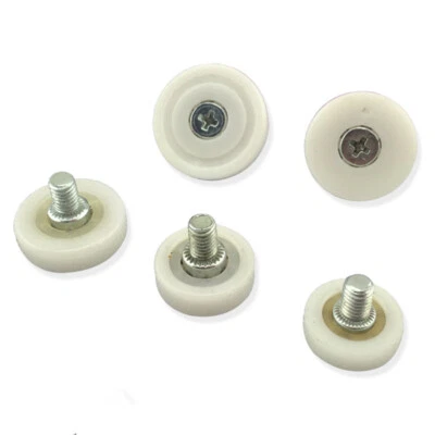 10Pcs Positioning Pulley Roller Sliding Bearing Drawer Nylon Door Furniture - Image 1 of 4