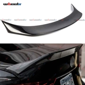 FOR 2014-2020 LEXUS IS200t IS250 IS350 PSM REAL CARBON FIBER TRUNK SPOILER WING - Picture 1 of 11