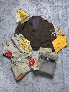 Vintage Rajah Shriner Freimaureruniform Fez Hut Libanon Neversink Wald 1940er 50er Jahre - Bild 1 von 24