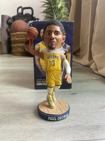 2016 Indiana Pacers Paul George NBA Bobblehead Figure. NEW In Original Box Cover