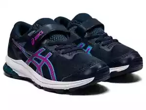 Niños Unisex ASICS GT-1000 Zapatillas Zapatos Azul Genuino Nuevo - Imagen 1 de 18
