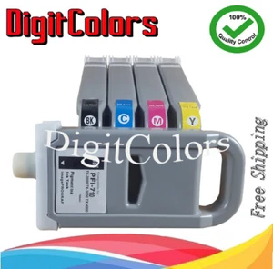 Combo 5 Compatible PFI-710 ink cartridge Fit Canon iPF TX-2000 TX-3000 TX-4000 - Picture 1 of 7