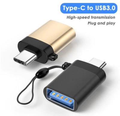 Lightweight USB 3.0 Fast Transmission Female to Type-C Male OTG Converter - Image 1 of 3
