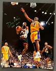 Gary Payton Signed (Beckett) SuperSonics 16x20 Photo Inscribed "The Glove"