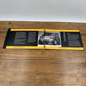 FORD BRONCO Concept Press Kit from 2003 Detroit Auto Show RARE COLLECTIBLE - Picture 1 of 5