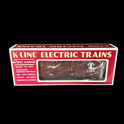 K-Line K-649302 O Gauge Buffalo Creek Classic Boxcar  New In Box - Image 1 of 4