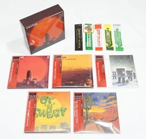Cactus - Mini LP CD 5 Titles Set + Promo Box Paper Sleeve 5 Extra Obi Japan - Picture 1 of 15