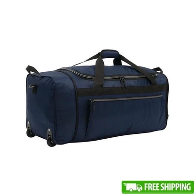 Bolsa de viagem dobrável rolante durável resistente à água armazenamento de viagem 28 polegadas EUA - Imagem 1 de 4