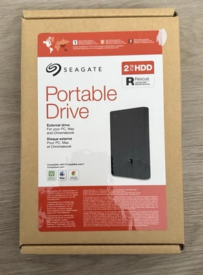 Seagate STGX2000400 2TB USB 3.0 External Hard Drive - Black-NIB - Image 1 of 3