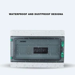 Outdoor Power Distribution Box Circuit Breaker Box 18 Way Power Distribution - Picture 1 of 12