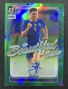 2024-25 Panini Donruss Julian Alvarez  Auto Argentina /99 - Picture 1 of 2