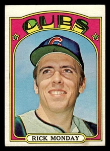 1972 Topps #730 Rick Monday - VGEX-EX *TedsCardShack* - Foto 1 di 2