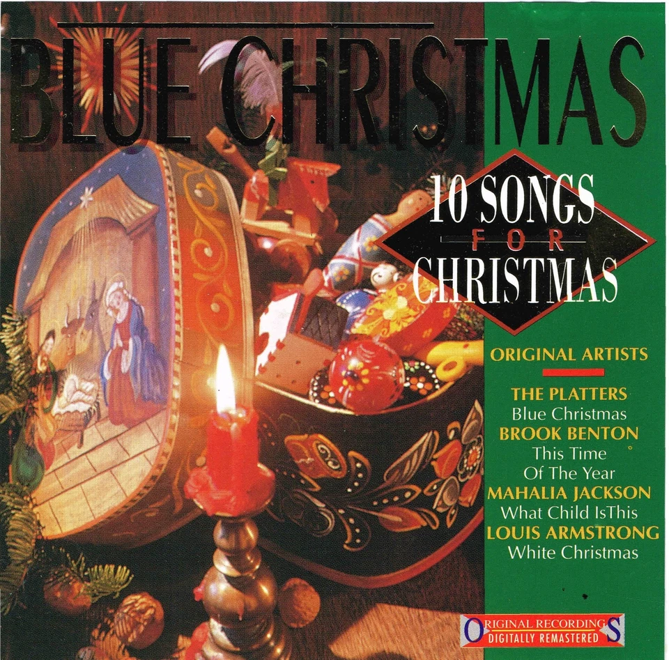 BLUE CHRISTMAS: 10  Yuletide songs from The Platters, Mahalia Jackson & others - Photo 1/2