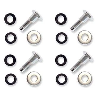 For Ford Mustang 1964-1965 Scott Drake 382627-K Seat Belt Bolt Kit, Chrome - Изображение 1 из 2