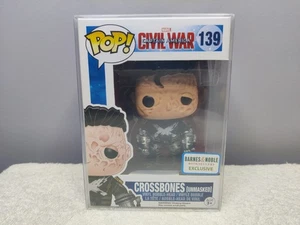Funko Pop Civil War Crossbones Unmasked Barnes and Noble Exclusive #139 Protect - Bild 1 von 8