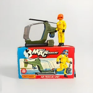 RARE VINTAGE MATCHBOX MOBILE ACTION COMMAND air rescue unit 1974 - Picture 1 of 7