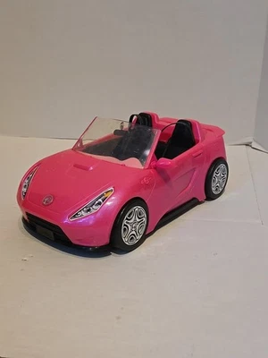 Coche convertible Barbie Glam Pink Glitter 2016 Mattel   Foto 1 de 4