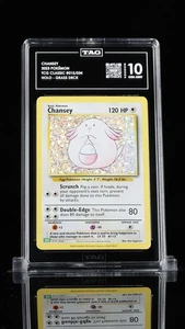 Chansey 015/034 CLV Classic Collection Holo Pokemon TAG 10 - Picture 1 of 2