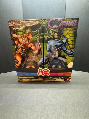 New Masters of the Universe Retro He-Man & Skeletor Mattel 80th Anniversary - Image 1 of 4