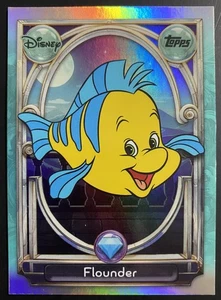 2025 Topps Disney Wonder Flounder #122 Holofoil - Foto 1 di 1
