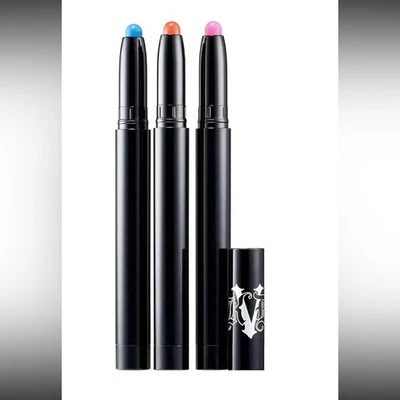 Kat Von D KVD Technicolor Crayon 3 Stick Set Blue, Pink, Orange NEW IN PACKAGE - Image 1 of 4