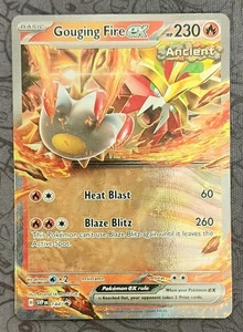 Gouging Fire ex 144 Sv: Scarlet & Violet Promo Cards Holo - Picture 1 of 2