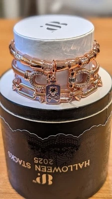 Botella de poción Bomb Party Halloween Stack 2025 "A Grave Glow" ST64694 / oro rosa Foto 1 de 3