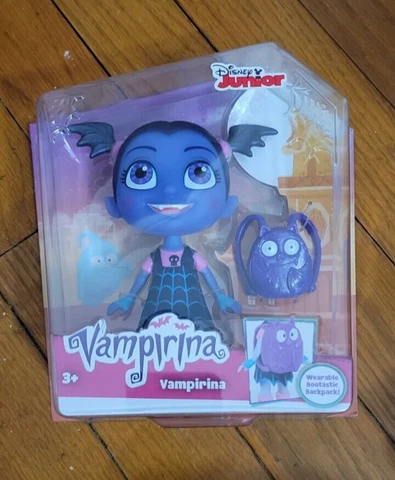 Disney Junior VAMPIRINA Doll w/ Wearable Bootastic Backpack Cover