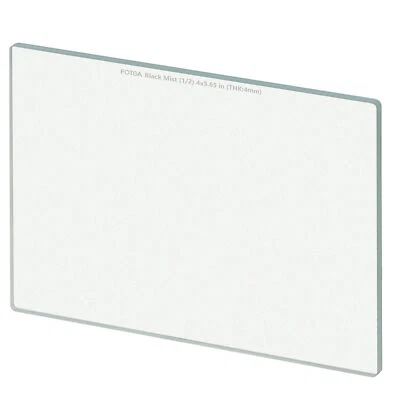 FOTGA 4x5.65" Black Diffusion 1/2 Filter, Soft Mist Dreamy Effect Optical Glass - Image 1 of 4