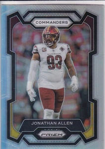 Panini Prizm Silver Prizm #298 2023 - Jonathan Allen - Washington Commanders - Imagen 1 de 3