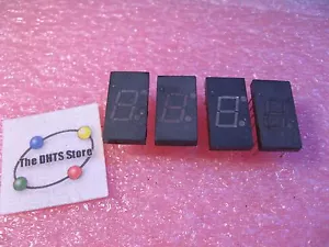 LED Display rot 3/4x3/8 im Gehäuse - NOS Stck 4 - Bild 1 von 3