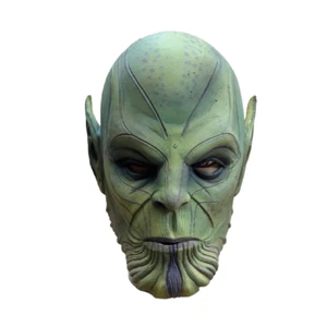 Captain Marvel Latex Skrull Adult Mask - Picture 1 of 3