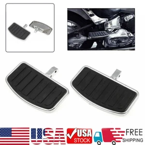 Rear Passenger Floorboards Footboards Footpegs For Honda Shadow ACE Sabre VT1100 - Picture 1 of 10